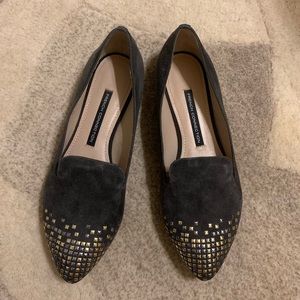French Connection Studded Flats